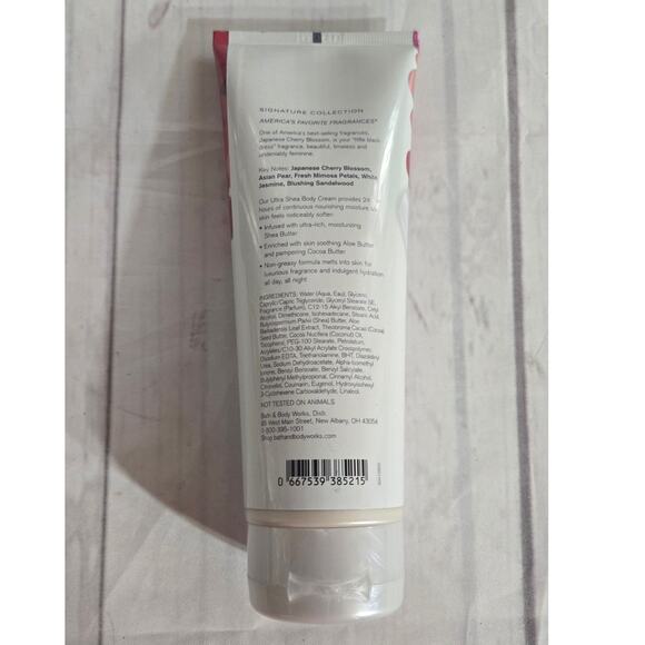 NEW! Bath & Body Works Japanese Cherry Bloom Body Care Cream Lotion Fragrance - Picture 2 of 2